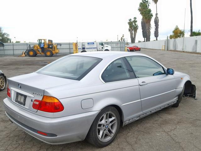 WBABD334X4PL02970 - 2004 BMW 325 CI SILVER photo 4