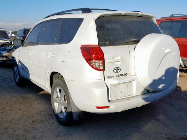 JTMZK31V885021643 - 2008 TOYOTA RAV4 LIMIT WHITE photo 3