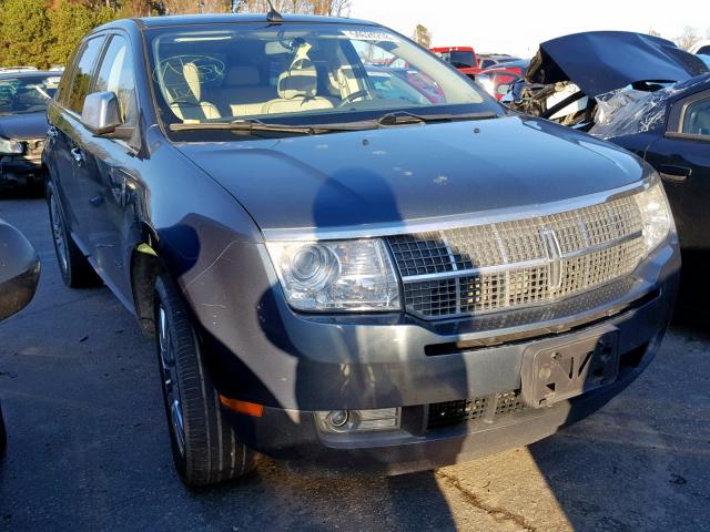 2LMDJ6JC6ABJ01148 - 2010 LINCOLN MKX BLUE photo 1