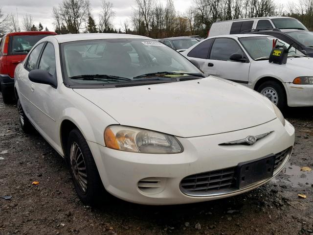 1C3EL46T33N558491 - 2003 CHRYSLER SEBRING LX WHITE photo 1