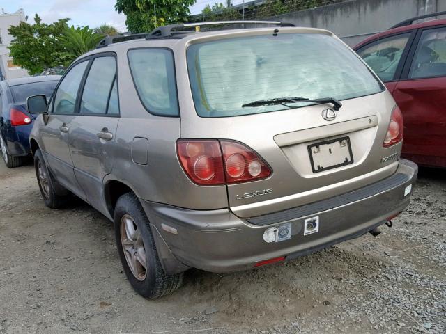 JT6GF10U4Y0073445 - 2000 LEXUS RX 300 GOLD photo 3