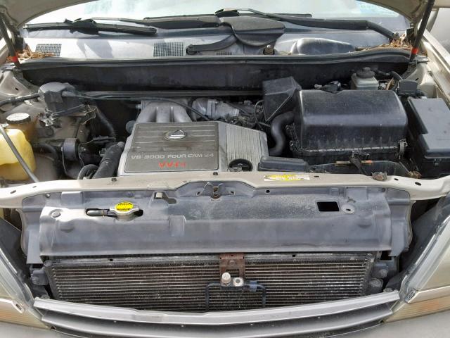 JT6GF10U4Y0073445 - 2000 LEXUS RX 300 GOLD photo 7