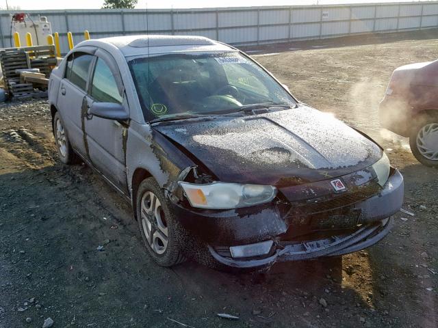 1G8AL52F43Z149998 - 2003 SATURN ION LEVEL BLACK photo 1