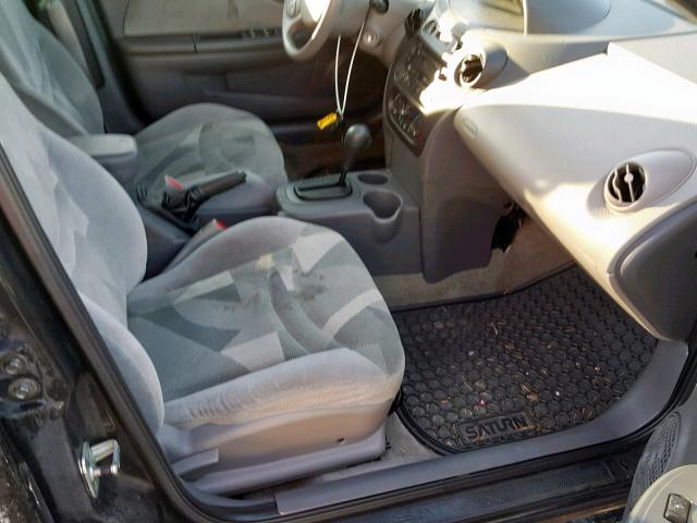 1G8AL52F43Z149998 - 2003 SATURN ION LEVEL BLACK photo 5