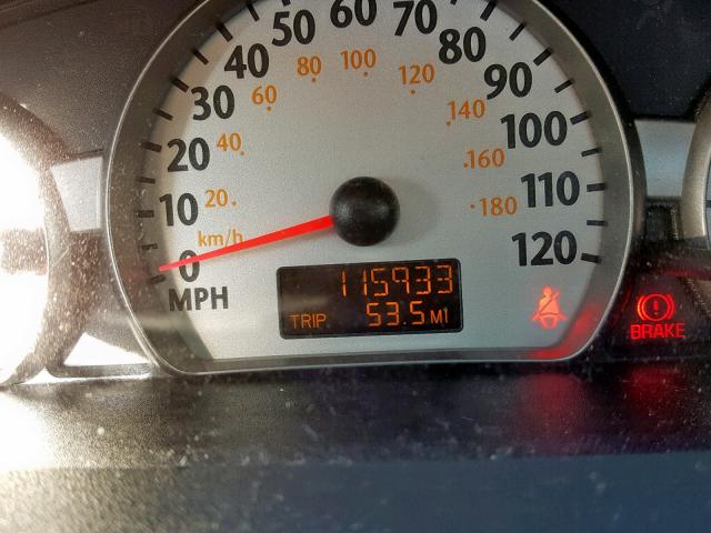 1G8AL52F43Z149998 - 2003 SATURN ION LEVEL BLACK photo 8