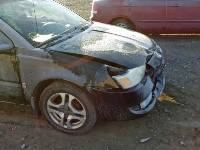 1G8AL52F43Z149998 - 2003 SATURN ION LEVEL BLACK photo 9