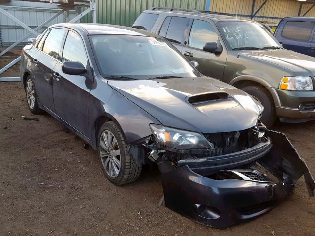 JF1GE74628G508017 - 2008 SUBARU IMPREZA WR GRAY photo 1