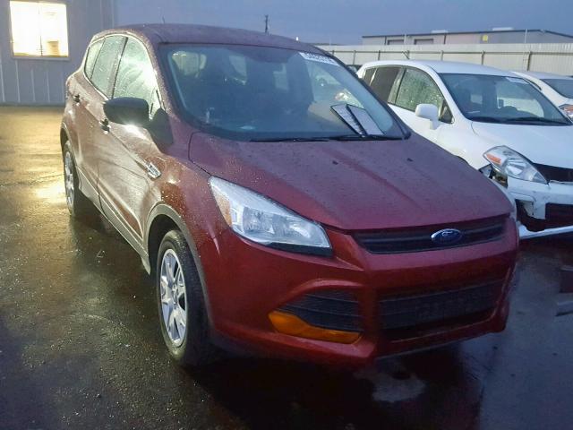 1FMCU0F72GUB60949 - 2016 FORD ESCAPE S BURGUNDY photo 1