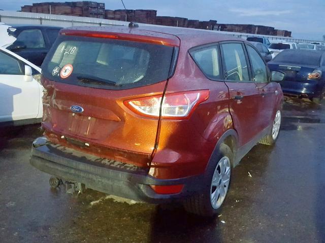 1FMCU0F72GUB60949 - 2016 FORD ESCAPE S BURGUNDY photo 4