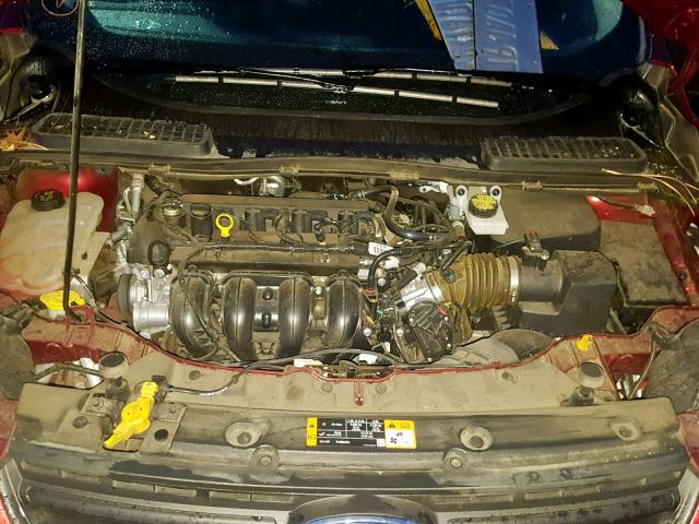 1FMCU0F72GUB60949 - 2016 FORD ESCAPE S BURGUNDY photo 7