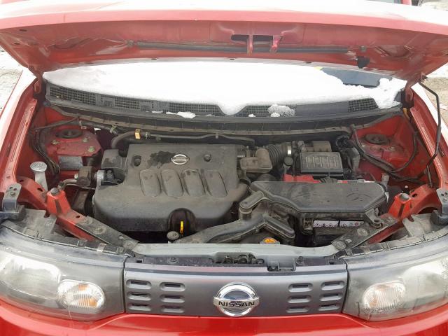 JN8AZ28R99T102907 - 2009 NISSAN CUBE BASE RED photo 7