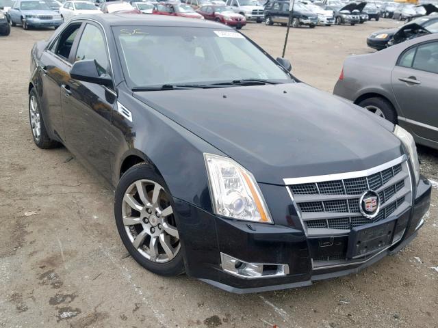 1G6DS57V880164783 - 2008 CADILLAC CTS HI FEA BLACK photo 1