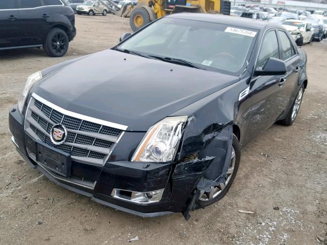 1G6DS57V880164783 - 2008 CADILLAC CTS HI FEA BLACK photo 2