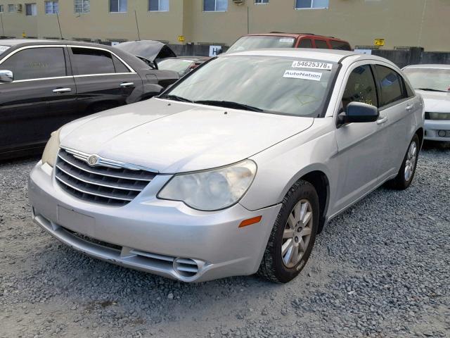 1C3CC4FB5AN166382 - 2010 CHRYSLER SEBRING TO SILVER photo 2