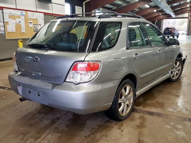 JF1GG63667G813167 - 2007 SUBARU IMPREZA OU GRAY photo 4