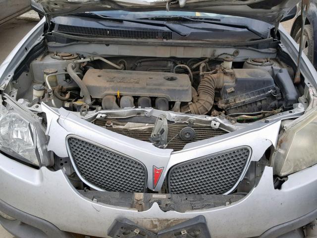 5Y2SL65836Z415769 - 2006 PONTIAC VIBE SILVER photo 7