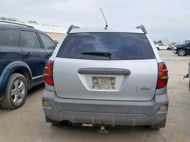 5Y2SL65836Z415769 - 2006 PONTIAC VIBE SILVER photo 9