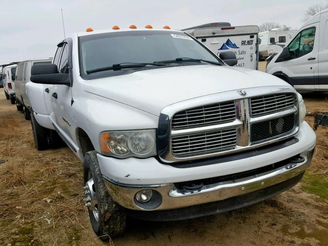 3D7MU48C94G264434 - 2004 DODGE RAM 3500 S WHITE photo 1