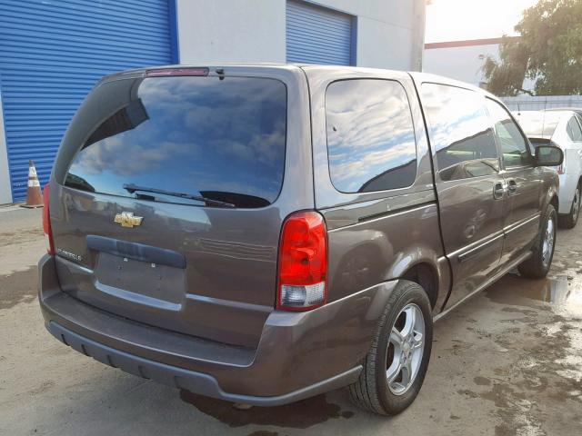 1GNDV231X8D110083 - 2008 CHEVROLET UPLANDER L Boz foto 4