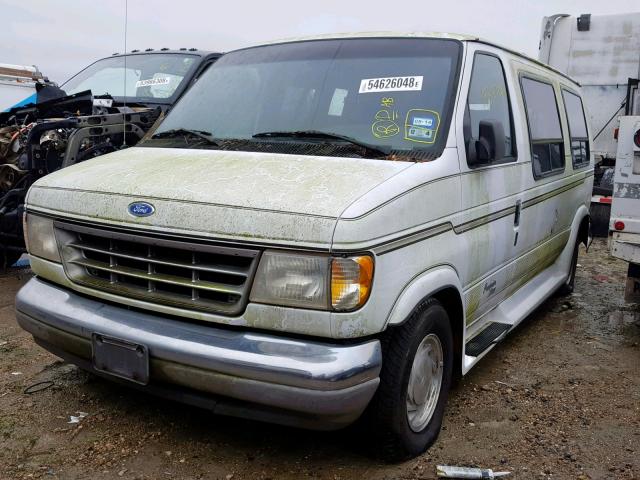 1FDEE14N3RHC17135 - 1994 FORD ECONOLINE WHITE photo 2