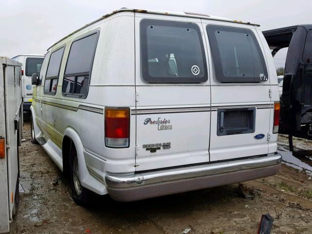 1FDEE14N3RHC17135 - 1994 FORD ECONOLINE WHITE photo 3