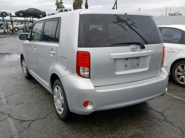 JTLZE4FE1CJ015970 - 2012 SCION XB SILVER photo 3