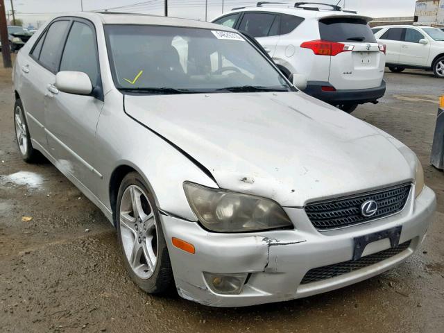 JTHBD192440089499 - 2004 LEXUS IS 300 SILVER photo 1