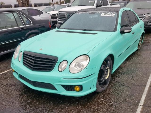 WDBUF76J75A661730 - 2005 MERCEDES-BENZ E 55 AMG TEAL photo 2