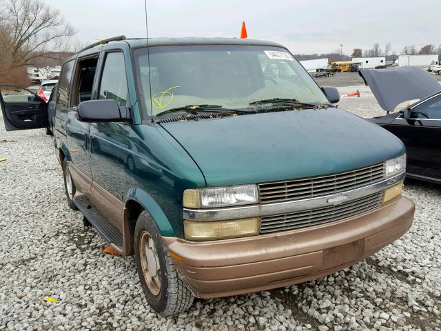 1GNDM19W01B101670 - 2001 CHEVROLET ASTRO GREEN photo 1