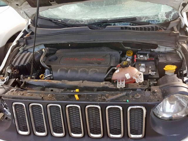 ZACCJBAB5HPE41778 - 2017 JEEP RENEGADE S Սպիտակ լուսանկար 7