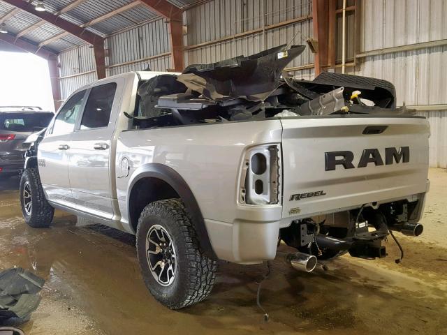 1C6RR6YTXHS752505 - 2017 RAM 1500 REBEL SILVER photo 3