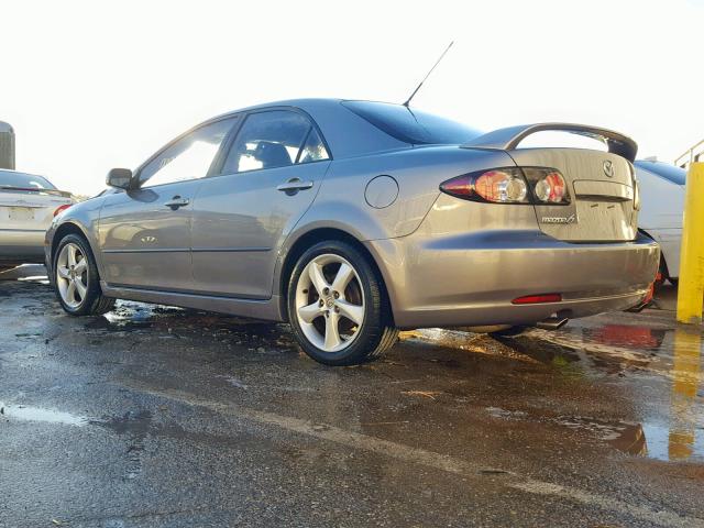 1YVHP80C575M28533 - 2007 MAZDA 6 GRAY photo 3