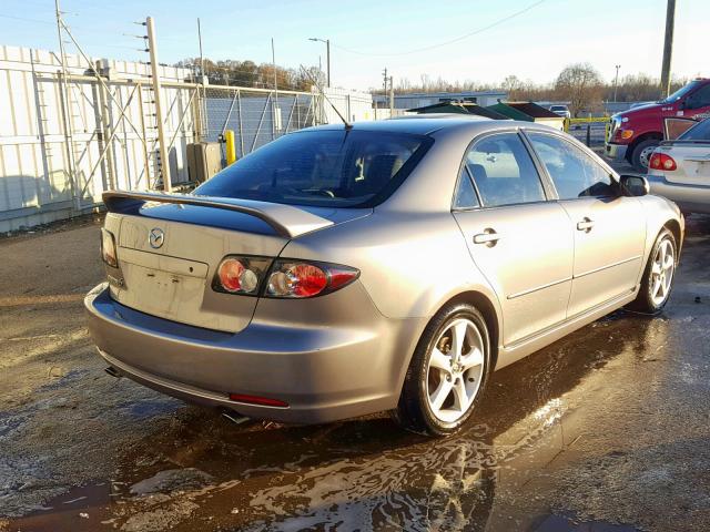 1YVHP80C575M28533 - 2007 MAZDA 6 GRAY photo 4