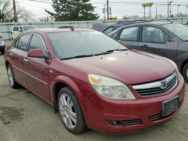 1G8ZS57N67F280573 - 2007 SATURN AURA XE RED photo 1