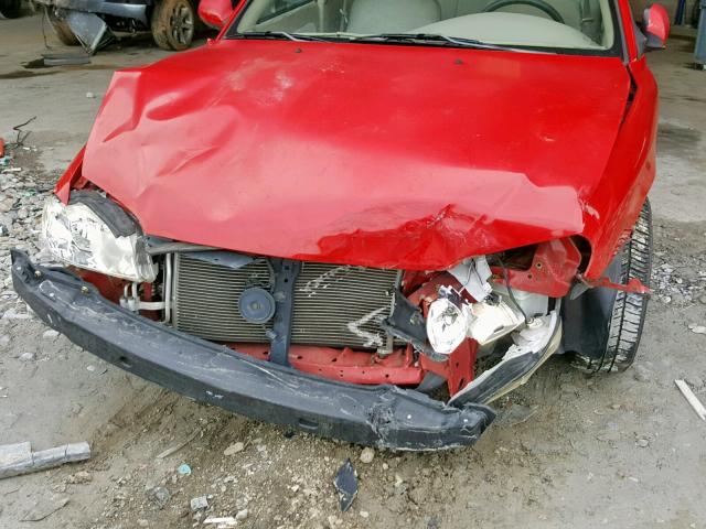 KNAFB121935281591 - 2003 KIA SPECTRA BA RED photo 9