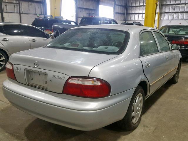 1YVGF22CXY5162940 - 2000 MAZDA 626 ES GRAY photo 4