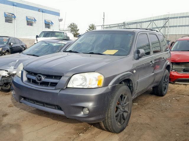 4F2CZ06165KM32655 - 2005 MAZDA TRIBUTE S CHARCOAL photo 2