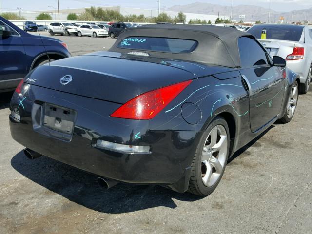 JN1AZ36A66M480237 - 2006 NISSAN 350Z ROADS BLACK photo 4