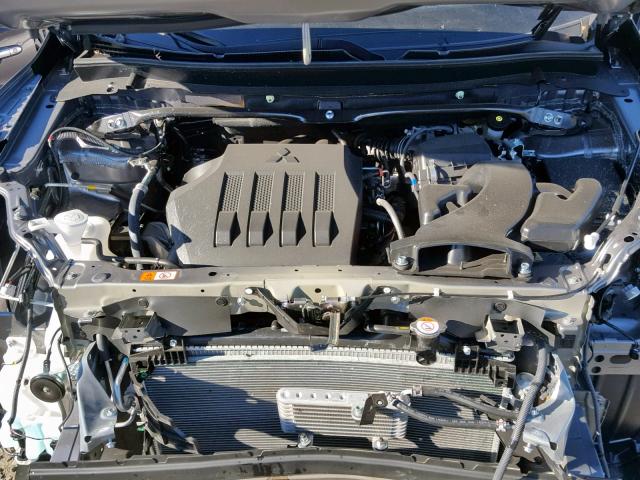 JA4AT4AA6JZ066702 - 2018 MITSUBISHI ECLIPSE CR GRAY photo 7