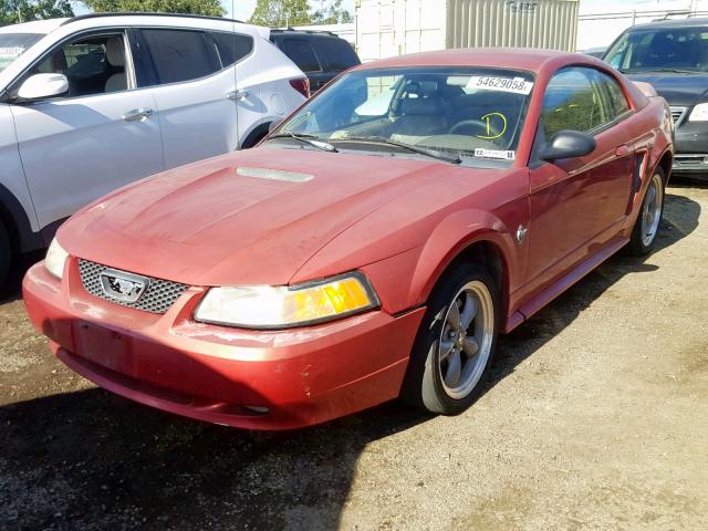 1FAFP42X6XF146472 - 1999 FORD MUSTANG GT RED photo 2