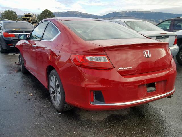 1HGCT1B36EA013579 - 2014 HONDA ACCORD LX- RED photo 3