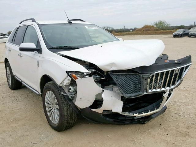 2LMDJ6JK9CBL15545 - 2012 LINCOLN MKX WHITE photo 1