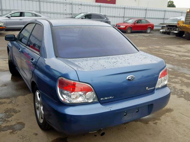 JF1GD61697H507439 - 2007 SUBARU IMPREZA 2. BLUE photo 3