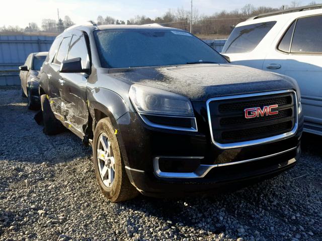 1GKKRPKD7DJ179925 - 2013 GMC ACADIA SLE BLACK photo 1