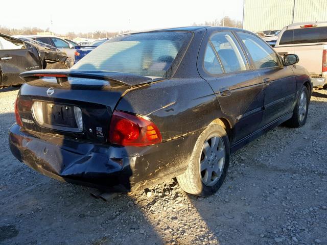 3N1AB51D24L472788 - 2004 NISSAN SENTRA SE- BLACK photo 4