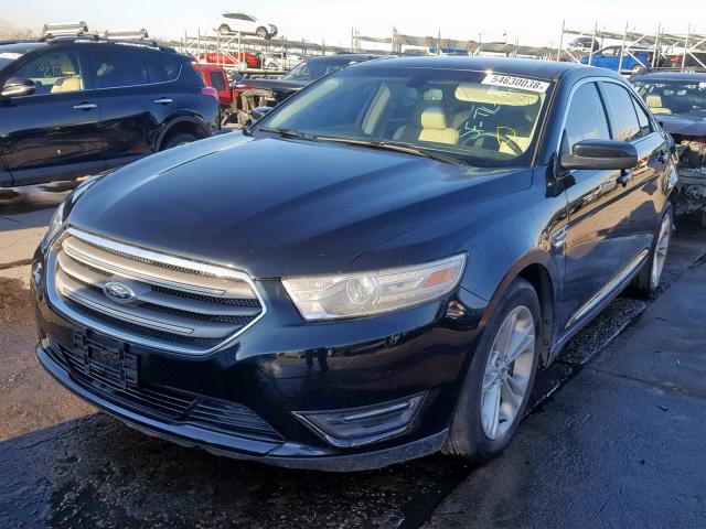 1FAHP2H81EG142088 - 2014 FORD TAURUS SEL BLACK photo 2