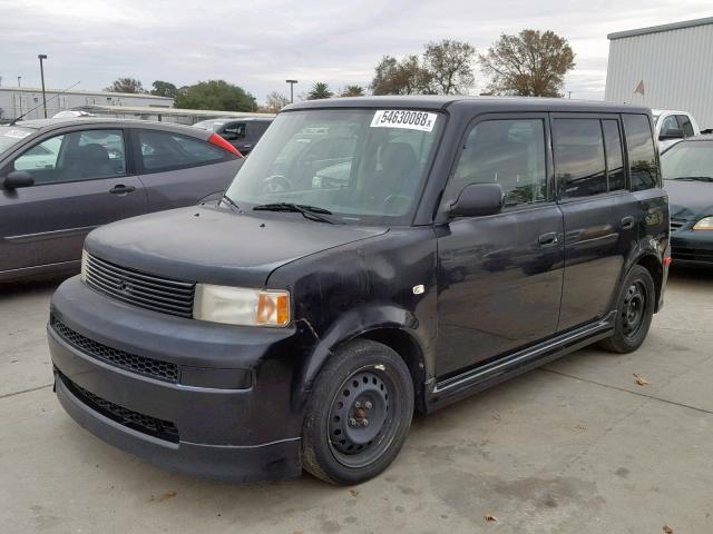 JTLKT334340142420 - 2004 TOYOTA SCION XB Siyah fotoğraf 2