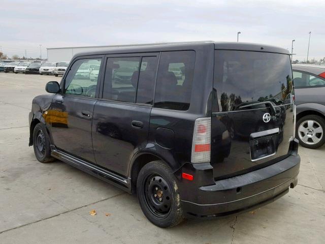 JTLKT334340142420 - 2004 TOYOTA SCION XB Siyah fotoğraf 3