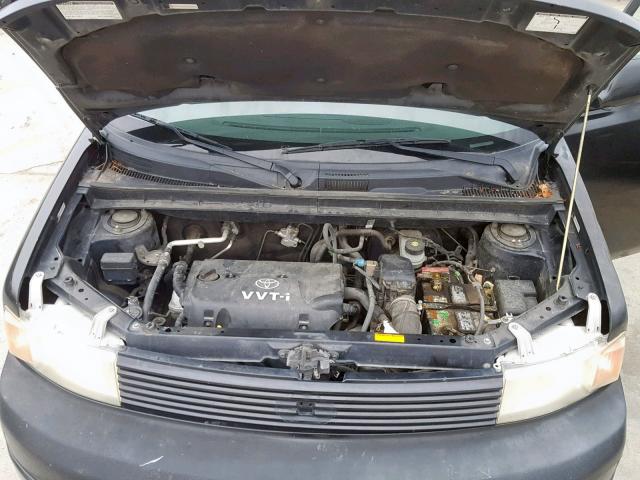 JTLKT334340142420 - 2004 TOYOTA SCION XB Siyah fotoğraf 7