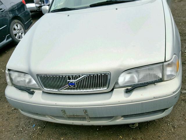 YV1LS56D9Y2649952 - 2000 VOLVO S70 GLT SILVER photo 7